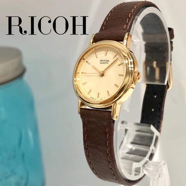 90s 新品未使用 RICOH 腕時計 ヴィンテージ アンティーク 電池交換済 