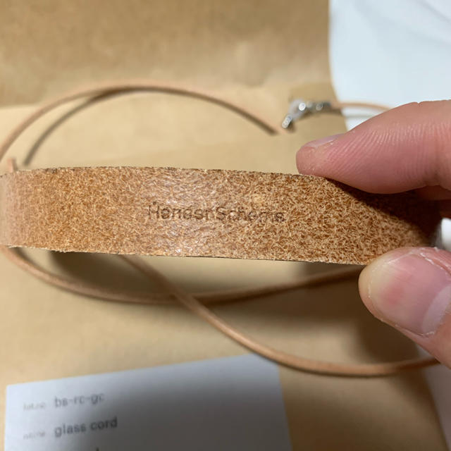 Hender Scheme(エンダースキーマ)の新品未使用 エンダースキーマ グラスコード natural メンズのファッション小物(サングラス/メガネ)の商品写真