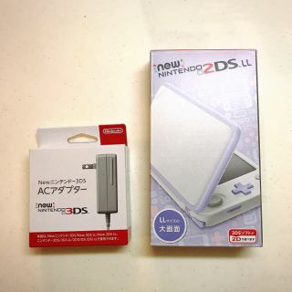 ニンテンドー2DS(ニンテンドー2DS)のNintendo ゲーム機本体 NEW ニンテンドー 2DS LL ホワイト/ラ(携帯用ゲーム機本体)