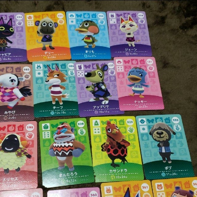 任天堂(ニンテンドウ)のどうぶつの森　amiiboカード　アミーボカードセット エンタメ/ホビーのアニメグッズ(カード)の商品写真