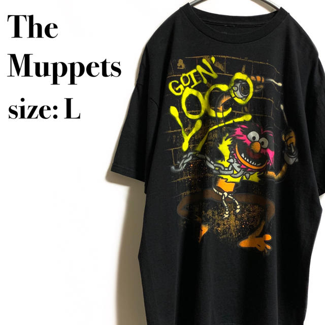 SESAME STREET(セサミストリート)のThe Muppets  アニマル　プリントTシャツ　 Tシャツ　ザ　マペッツ メンズのトップス(Tシャツ/カットソー(半袖/袖なし))の商品写真