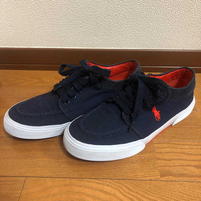 POLO RALPH LAUREN(ポロラルフローレン)のポロ ラルフローレン スニーカー25.5cm メンズの靴/シューズ(スニーカー)の商品写真