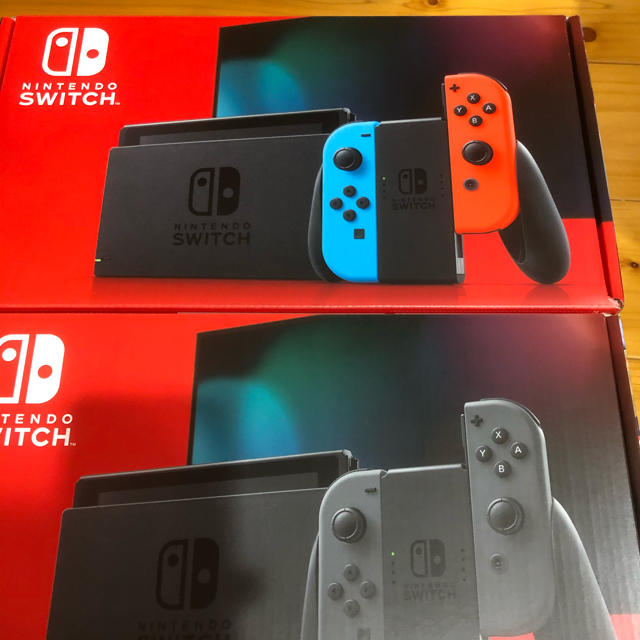 ランキング2022 Nintendo Switch - 2台 店舗印なし 込み 新型