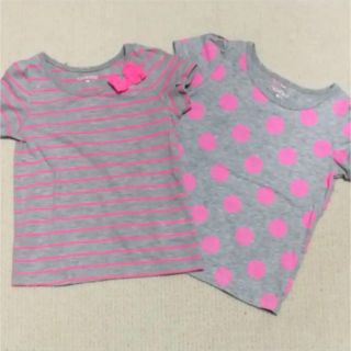 ニシマツヤ(西松屋)の2枚セット ガールズTシャツ♡ 95(Tシャツ/カットソー)