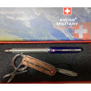 スイスミリタリー(SWISS MILITARY)の未使用◆Swiss Military◆Pen + Wooden Knife(その他)