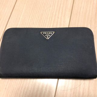 プラダ(PRADA)のプラダ  ナイロン長財布 中古品(財布)