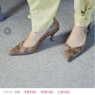 アメリヴィンテージ(Ameri VINTAGE)のAMERI  CROCO BASIC PUMPS(ハイヒール/パンプス)