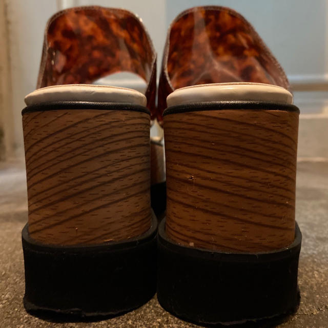 MURUA(ムルーア)のMURUA クリアウェッジサンダル レディースの靴/シューズ(サンダル)の商品写真
