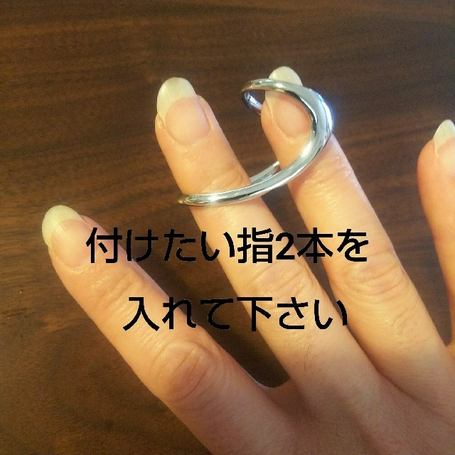 シルバーリング☆2点セット レディースのアクセサリー(リング(指輪))の商品写真