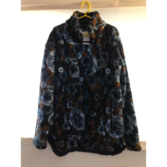 メンズmartinerose 18aw 青バラ　フリース