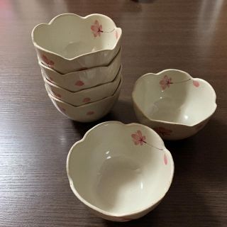 有田焼　桜　小鉢6個(食器)