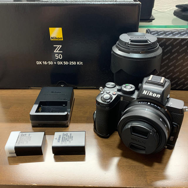 【新同品】Nikon Z50 ダブルズームキット、その他付属品