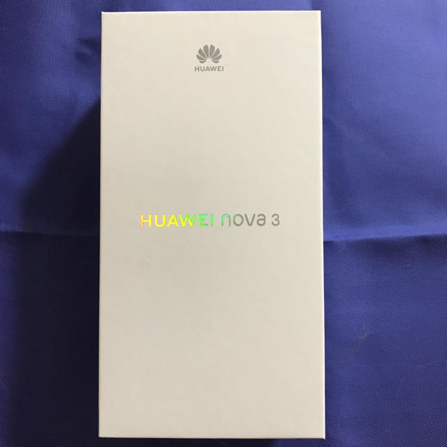 HUAWEI nova3 ブラック　128GB SIMフリー