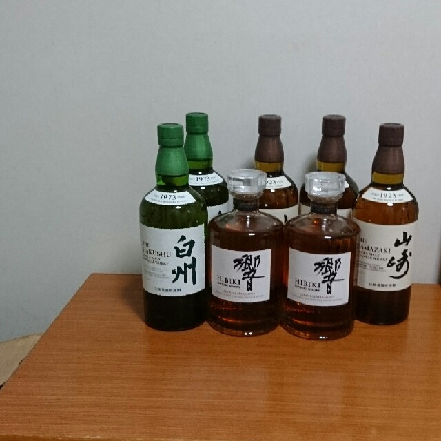 白州 7本セットSUNTORY