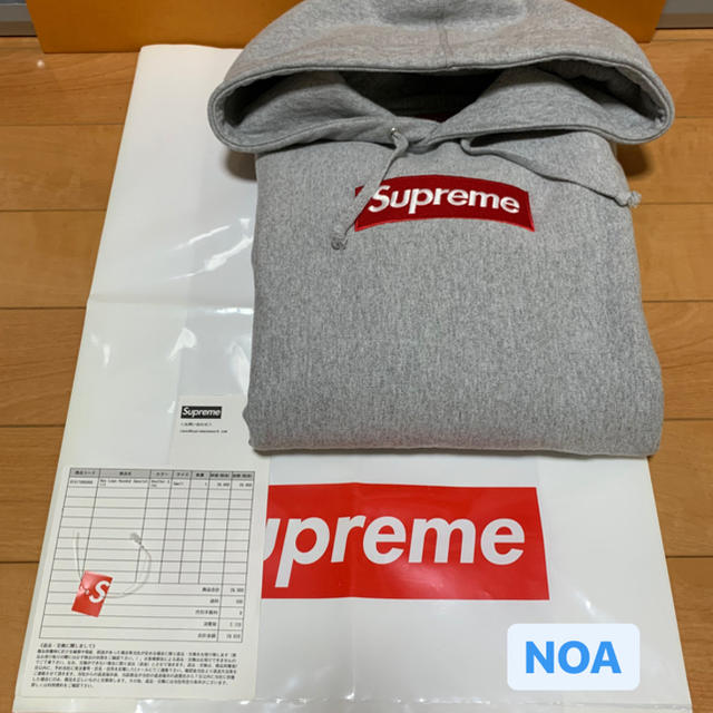 Supreme 16AW Box Logo Hooded Sweatshirt