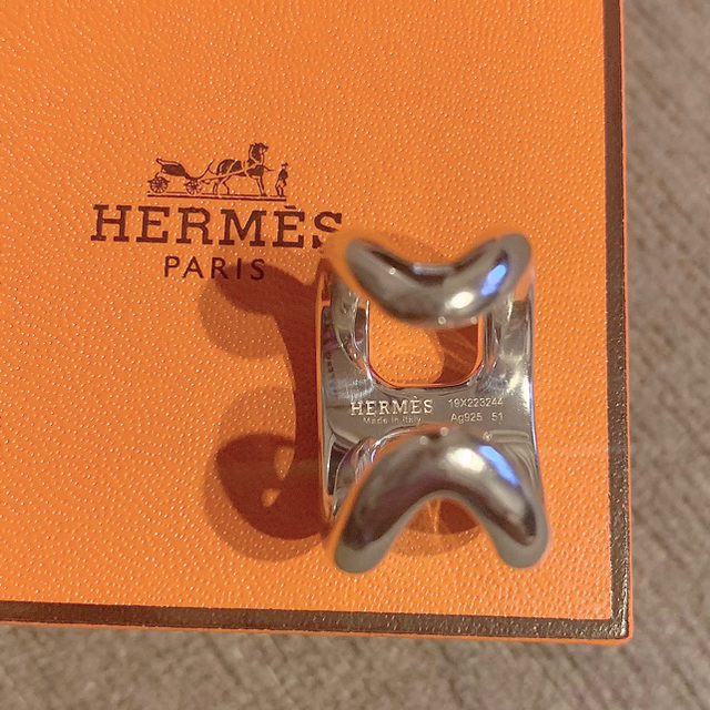 Hermes(エルメス)のHERMES エルメス　新作　オスモス　リング　GM レディースのアクセサリー(リング(指輪))の商品写真