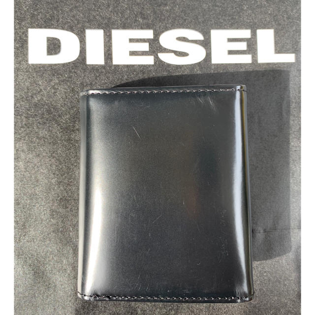 DIESEL(ディーゼル)の【新品 送料無料】ディーゼル 三つ折り レザー ウォレット 小銭入れ 財布 メンズのファッション小物(折り財布)の商品写真