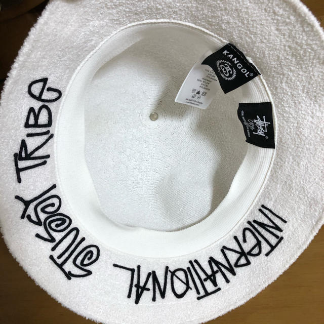 STUSSY × KANGOL    バケットハット　限定コラボ