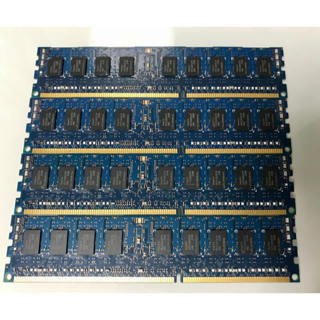 メモリ DDR3-1333  4GB×4枚 合計16GB  スマホ/家電/カメラのPC/タブレット(PCパーツ)の商品写真