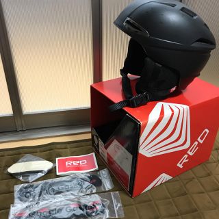 バートン(BURTON)のREDヘルメット FORCE L BLACK MATTE / NOIR MAT(ウエア/装備)