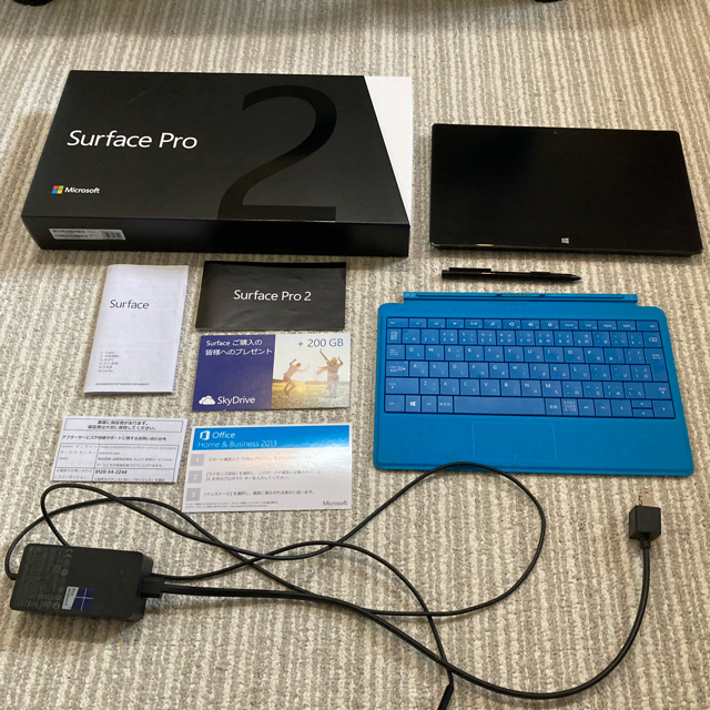 インテルCorei5メモリ容量Surface pro2 キーボード付き