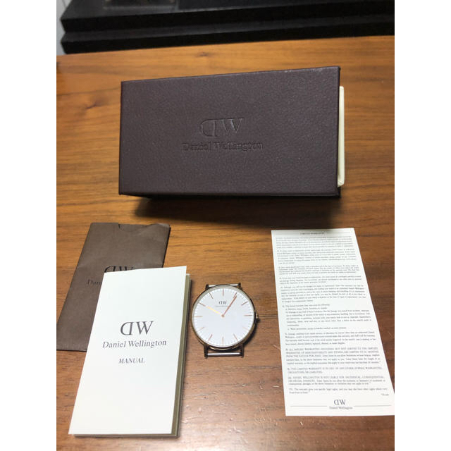 Daniel Wellington(ダニエルウェリントン)の値下げ！Daniel Wellington 時計⭐️ベルトなし メンズの時計(腕時計(アナログ))の商品写真