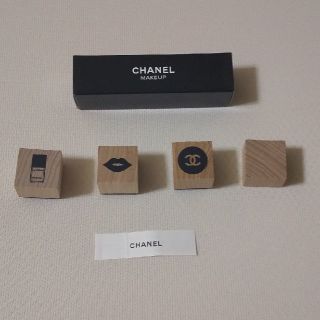 シャネル(CHANEL)のシャネル スタンプセット❤️3個入り(印鑑/スタンプ/朱肉)