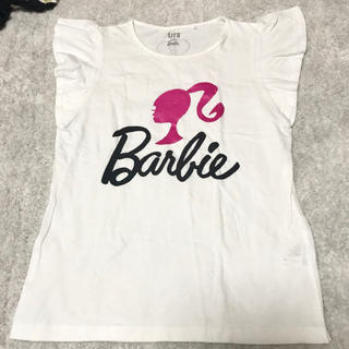バービー(Barbie)の150㎝★バービー★Tシャツ　白(Tシャツ/カットソー)