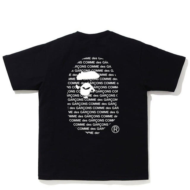 COMME des GARCONS(コムデギャルソン)のBAPE  COMME des GARCONS 圧縮Tシャツ サイズXL メンズのトップス(Tシャツ/カットソー(半袖/袖なし))の商品写真