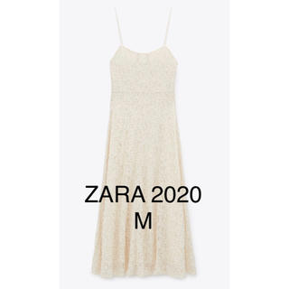 ザラ(ZARA)のZara 2020ss  新品　レースワンピース(ロングワンピース/マキシワンピース)