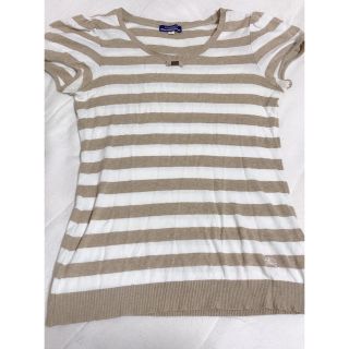 バーバリーブルーレーベル(BURBERRY BLUE LABEL)のバーバリー  ブルーレーベル  トップス　8月25日までの出品(Tシャツ(半袖/袖なし))