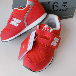 ニューバランス(New Balance)の16.5 新品 ニューバランス スニーカー 996 レッド キッズ 赤色(スニーカー)