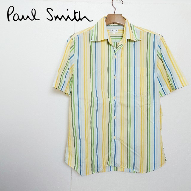 Paul Smith　ポールスミス　マルチカラーストライプシャツ