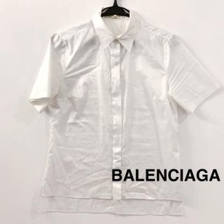 バレンシアガ(Balenciaga)のBALENCIAGA バレンシアガ　レディース　半袖シャツ　マグネットボタン(シャツ/ブラウス(半袖/袖なし))