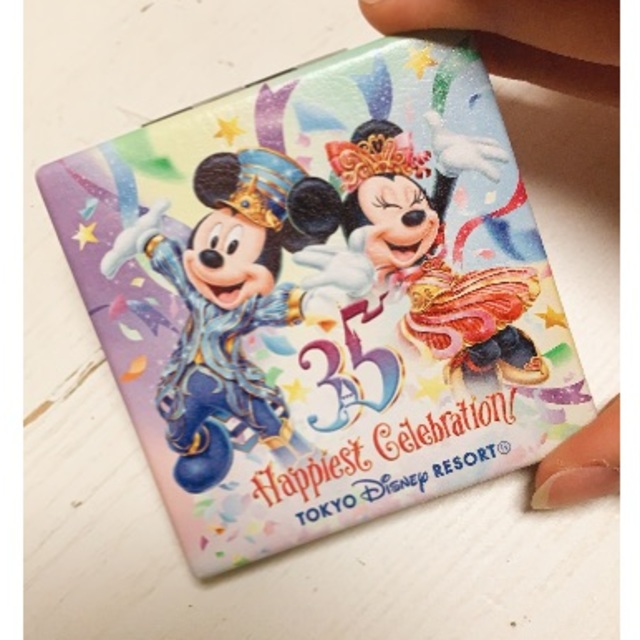 Disney(ディズニー)のディズニー35周年非売品ミラー❤︎ レディースのファッション小物(ミラー)の商品写真