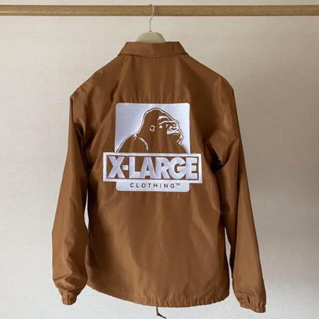 XLARGE(エクストララージ)のコーチジャケット XLARGE アウター ブラウン メンズのジャケット/アウター(ナイロンジャケット)の商品写真