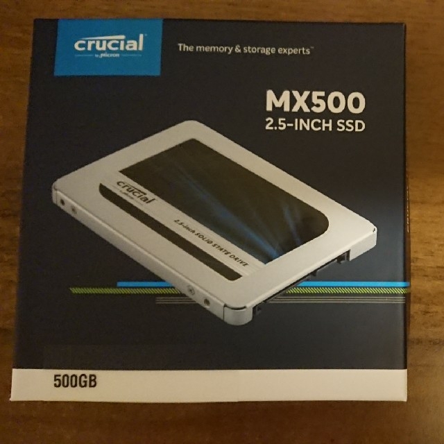 SSD 500GB CT500MX500SSD1領収書付き 5年保証