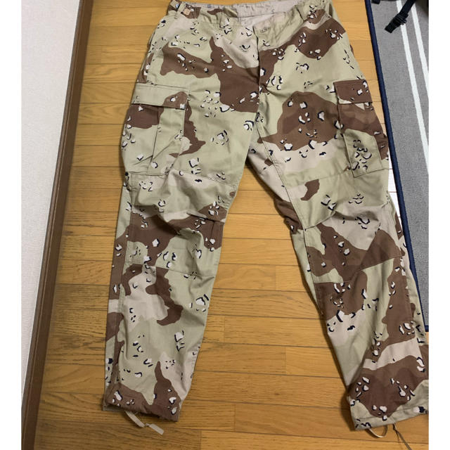 ワークパンツ/カーゴパンツ80s-90s vintage 米軍 6カラー チョコチップ 迷彩カーゴパンツ