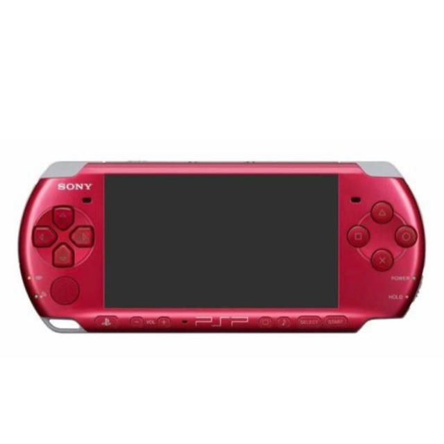 PlayStation Portable - PSP ラディアントレッド 本体のみの通販 by chloe's shop｜プレイステーション