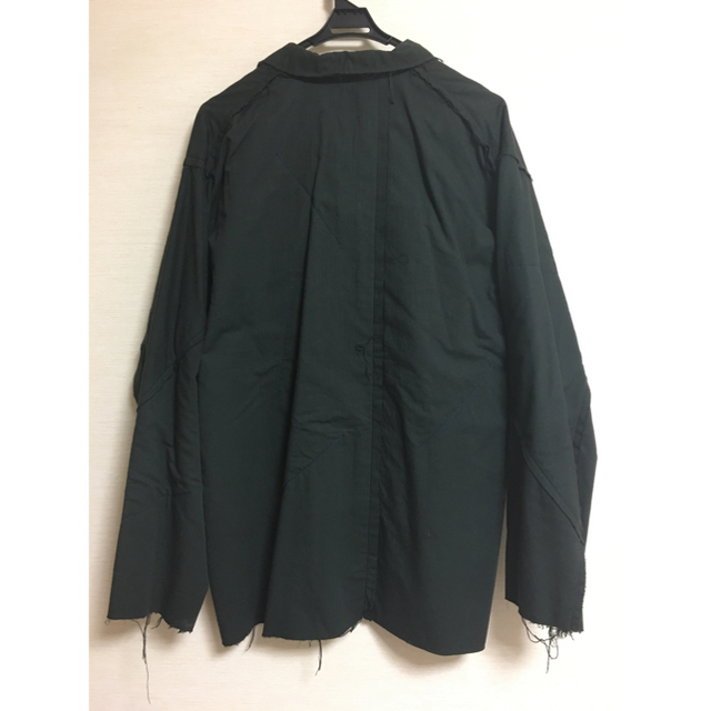 Yohji Yamamoto(ヨウジヤマモト)のnana様専用　単品接ぎ2重JK 15AW Yohji Yamamoto メンズのジャケット/アウター(カバーオール)の商品写真