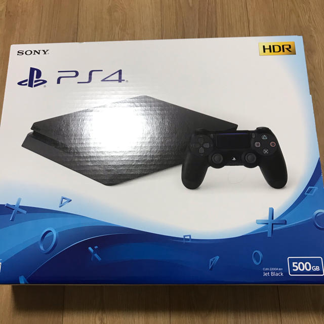 PlayStation4(プレイステーション4)の【新品】ソニー プレステ4 本体 500GB プレイステーション4  エンタメ/ホビーのゲームソフト/ゲーム機本体(家庭用ゲーム機本体)の商品写真