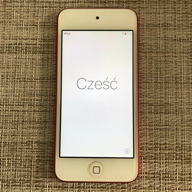 iPod touch(アイポッドタッチ)のiPod touch(第7世代,128GB) / (PRODUCT)RED スマホ/家電/カメラのオーディオ機器(ポータブルプレーヤー)の商品写真