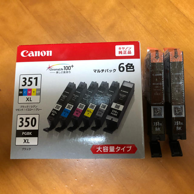 Canon純正インク　351XL 350XL