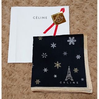 セリーヌ(celine)の《未使用》CELINE 大判ハンカチ(ハンカチ)