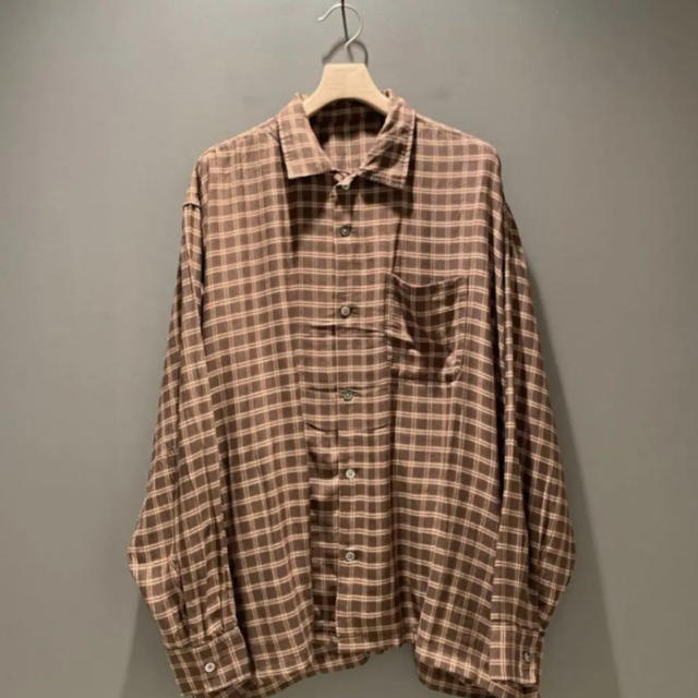 SSZ 18 OMBRE SHIRTS BROWN M シャツ ビームス