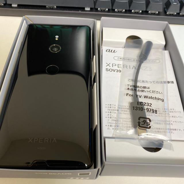 スマホ/家電/カメラXPERIA XZ3 au SIMフリー