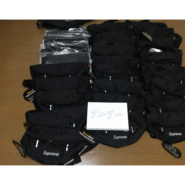 シュプリーム　ウェストバッグ　supreme waist bag 19ss