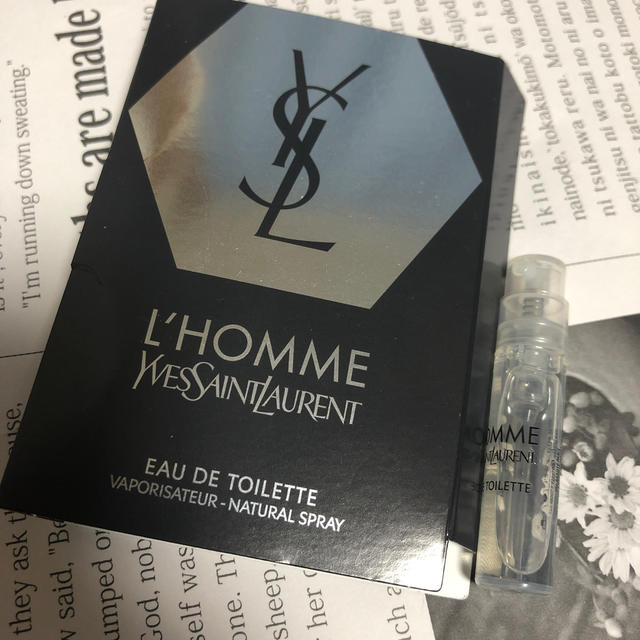 Yves Saint Laurent Beaute(イヴサンローランボーテ)の新品L'HOMME YVES SAINT LAURENT サンプル香水 コスメ/美容の香水(香水(男性用))の商品写真