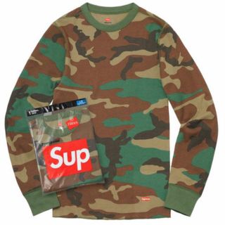 シュプリーム(Supreme)の新品 S Supreme シュプリーム Hanes Thermal Crew (Tシャツ/カットソー(半袖/袖なし))