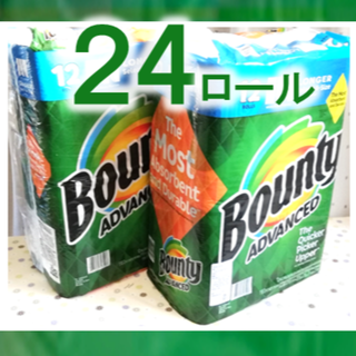 【２４ロール】コストコ バウンティ　キッチンペーパー(日用品/生活雑貨)